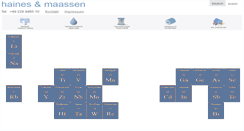 Desktop Screenshot of haines-maassen.com